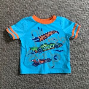 Toddler Hot Wheels Pajama Top